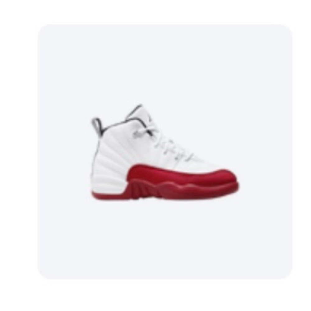 Jordan Kids Sneakers White and Red